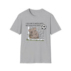 Koala Soccer T‑Shirt — "I Told Him To Watch Shots, Not Eucalyptus Spots"