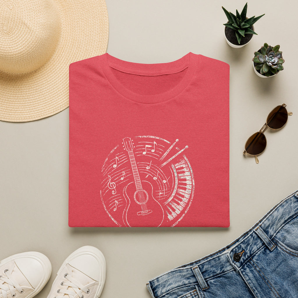 Musical Guitar Emblem T-Shirt
