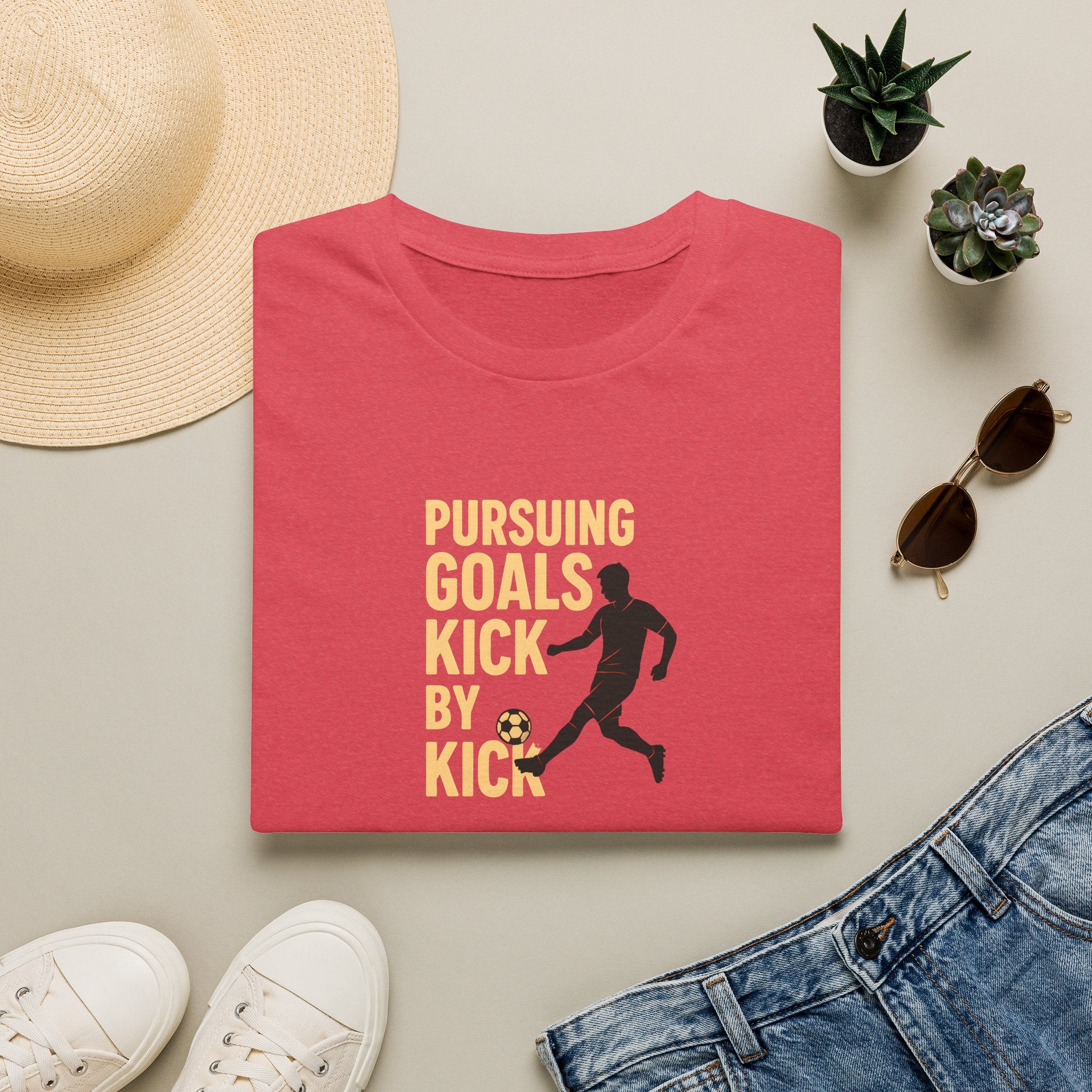 Pursuing Goals Kick T-Shirt