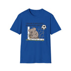 Koala Soccer T‑Shirt — "I Told Him To Watch Shots, Not Eucalyptus Spots"