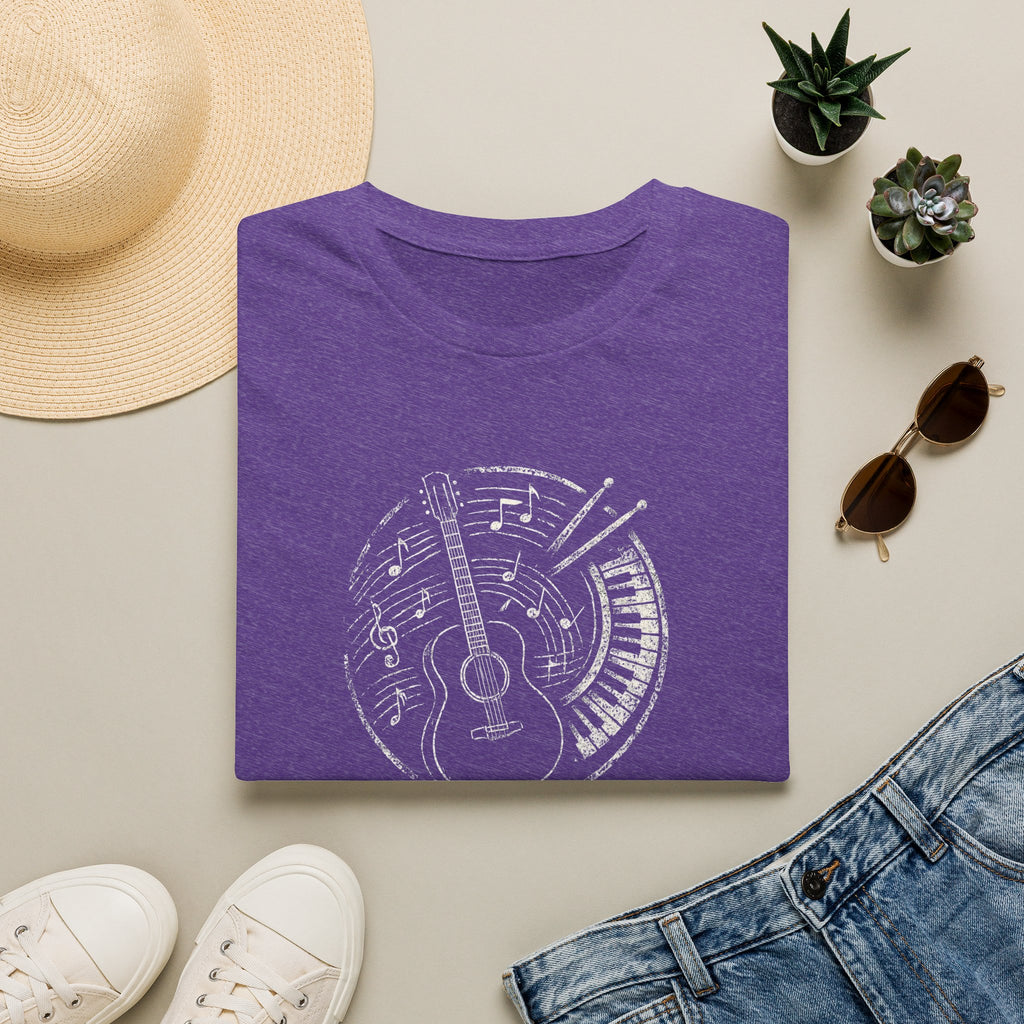 Musical Guitar Emblem T-Shirt