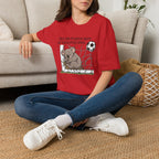 Koala Soccer T‑Shirt — "I Told Him To Watch Shots, Not Eucalyptus Spots"